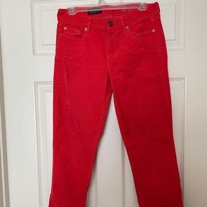 J. Crew Matchstick corduroy Pants